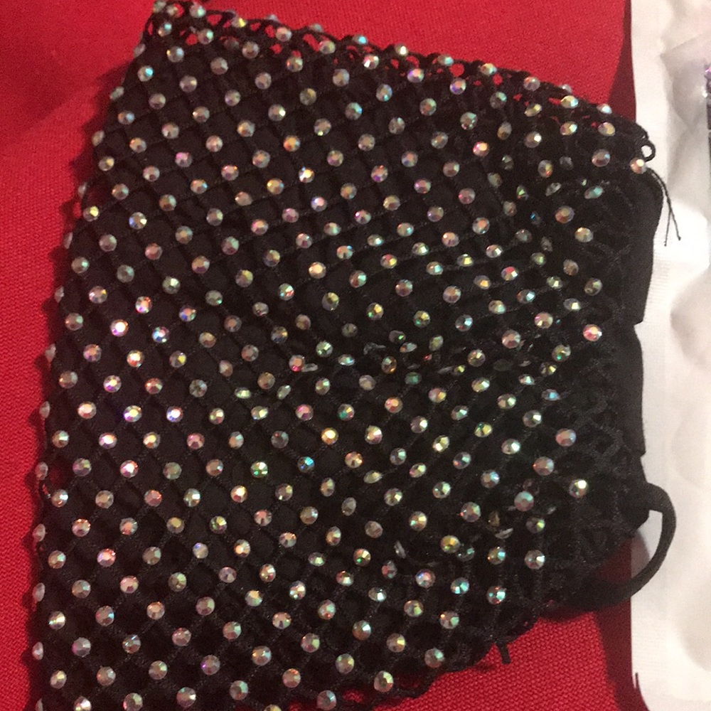 Mask Mesh Rhinestones - Picture 6 of 10